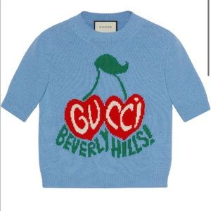 Gucci Beverly Hills cherry sweater NTW
